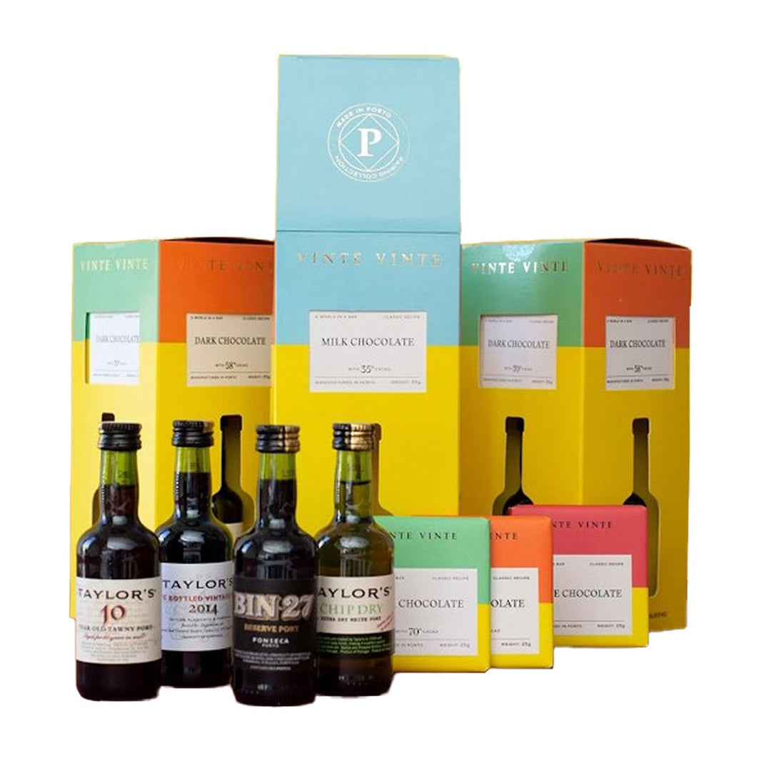 Vinte Vinte Chocolate & Port Tasting Pack 4 x 5cl