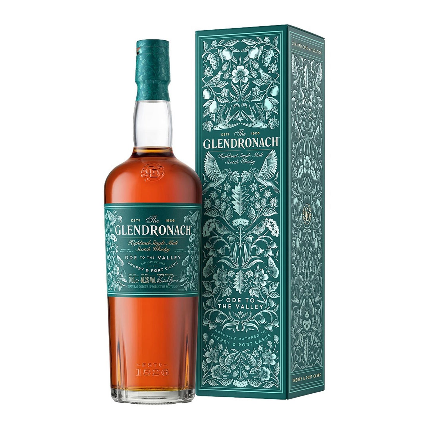 GlenDronach Ode To The Valley Sherry And Port Casks 70cl