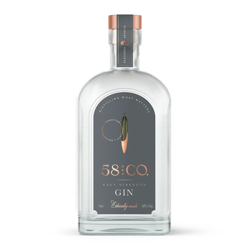 58 And Co Navy Strength Gin 70cl