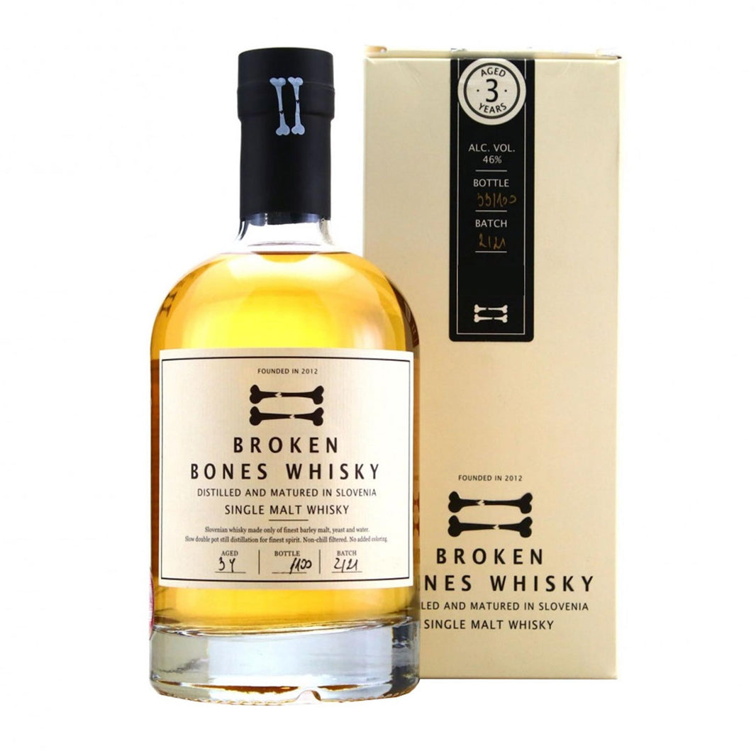Broken Bones 3 Year Old Single Malt Whisky 70cl