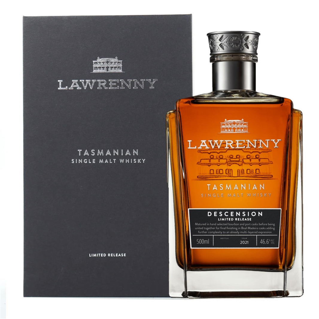 Lawrenny Descension Limited Edition Tasmanian Single Malt Whisky 50cl