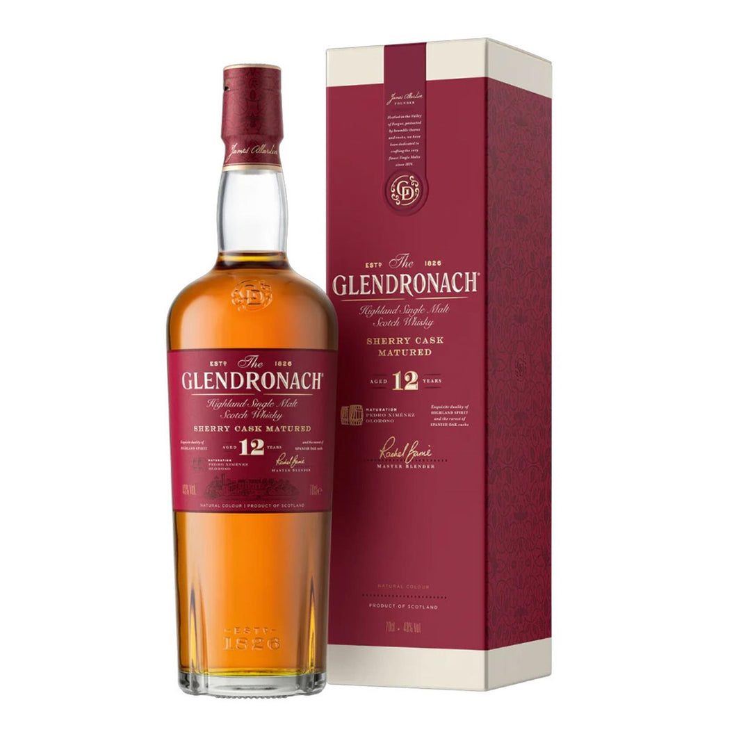 GlenDronach 12 Year Old Single Malt Whisky 70cl