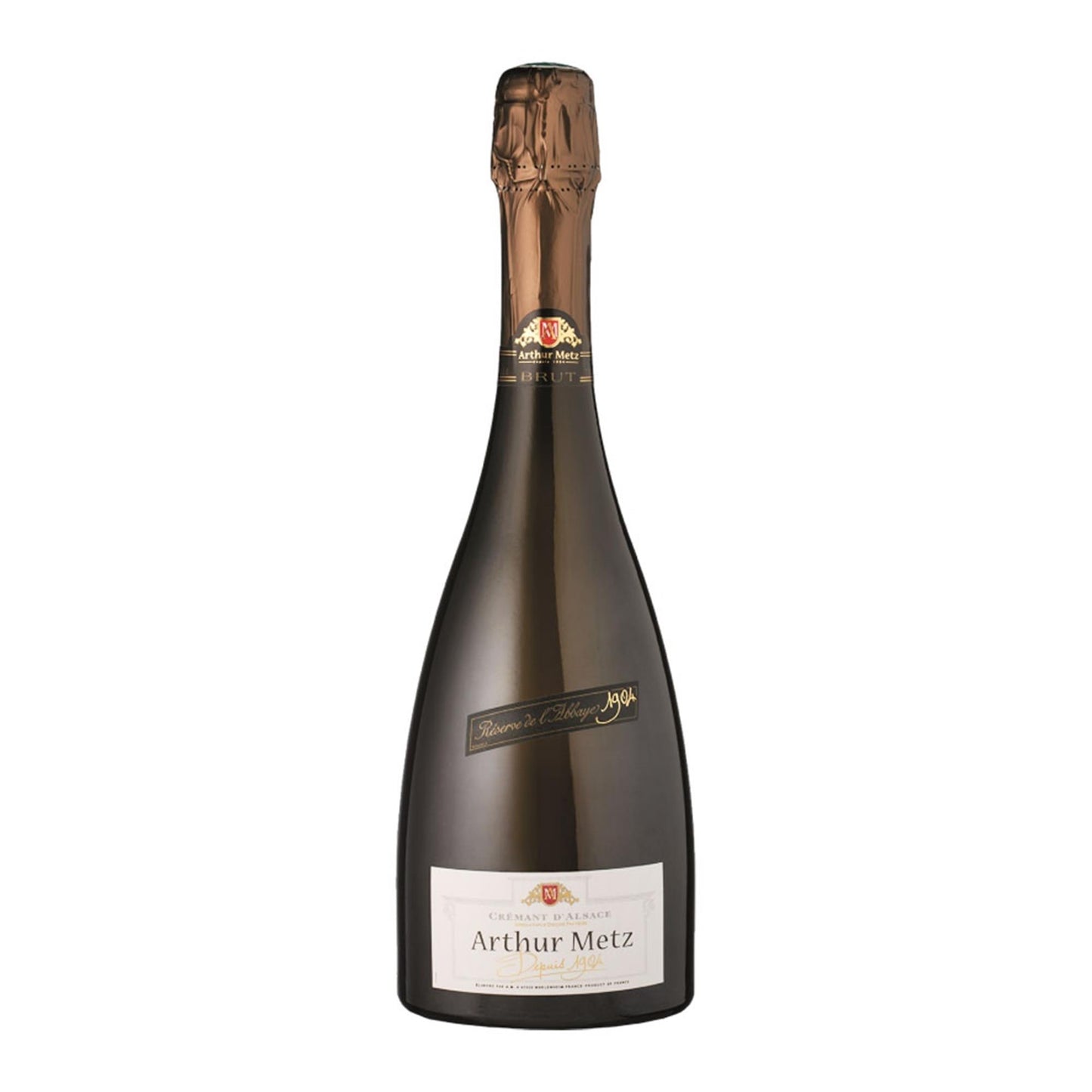 Arthur Metz Reserve de l'Abbaye Cremant d'Alsace Brut 75cl