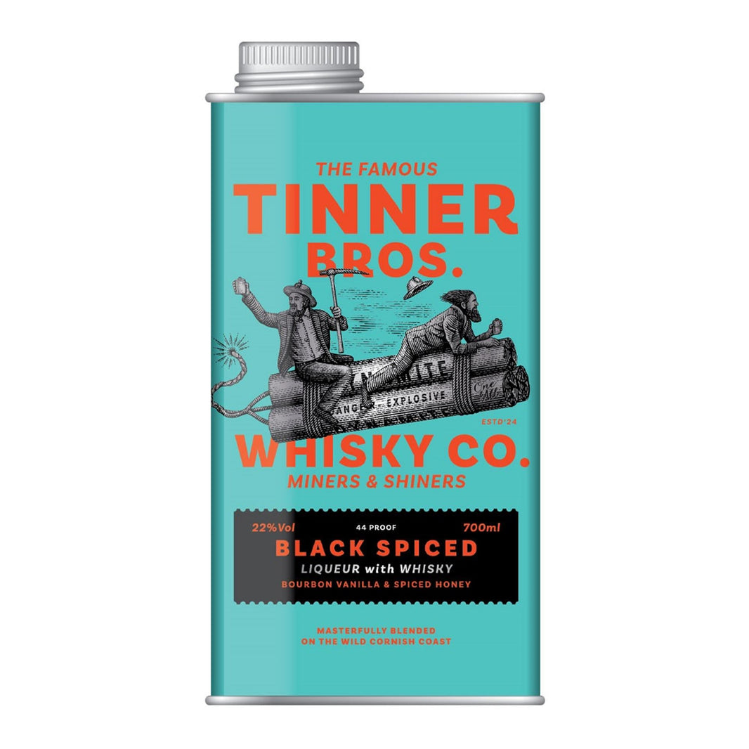 Tinner Bros Black Spiced Whisky Liqueur 70cl