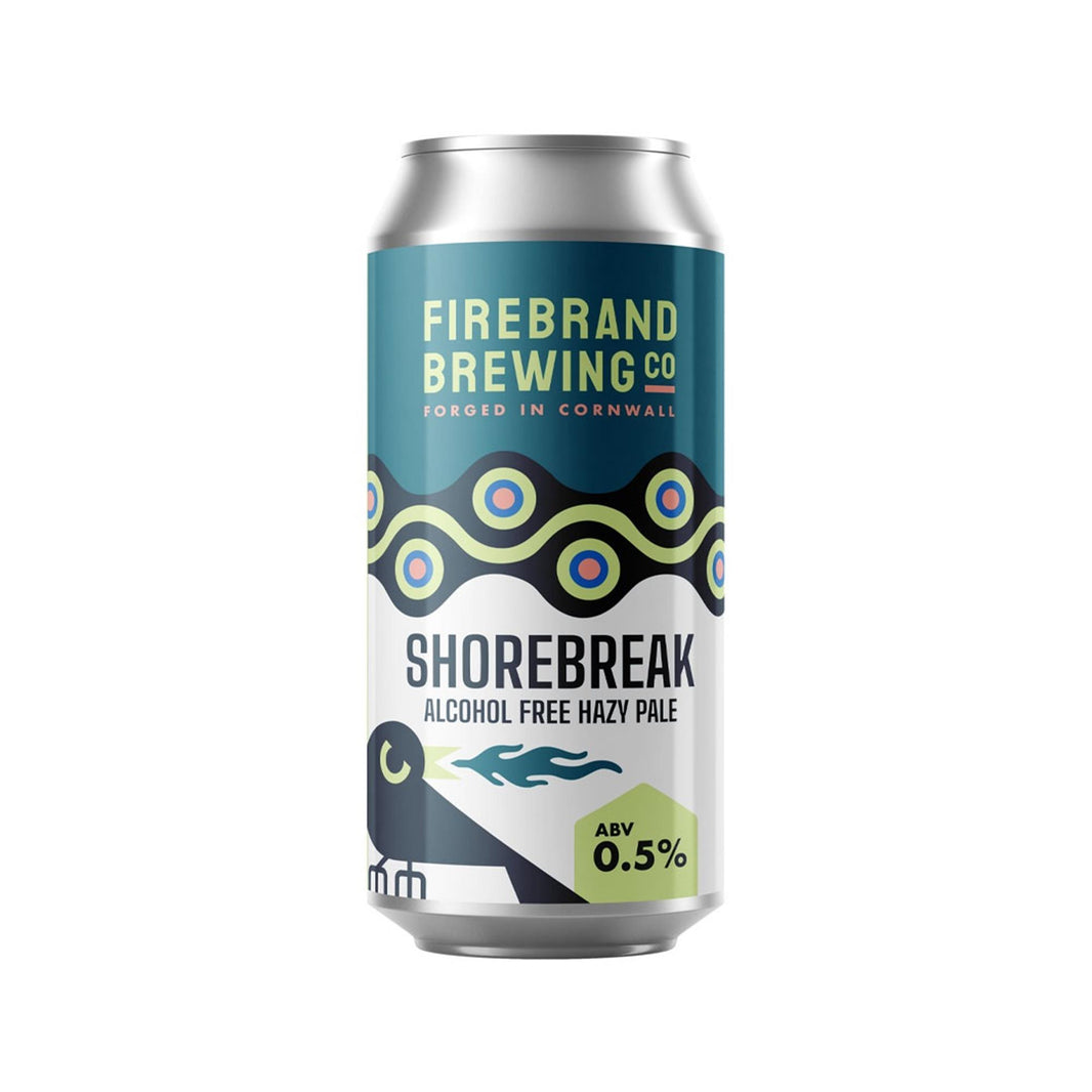Firebrand Shorebreak Alcohol Free Hazy Pale 440ml