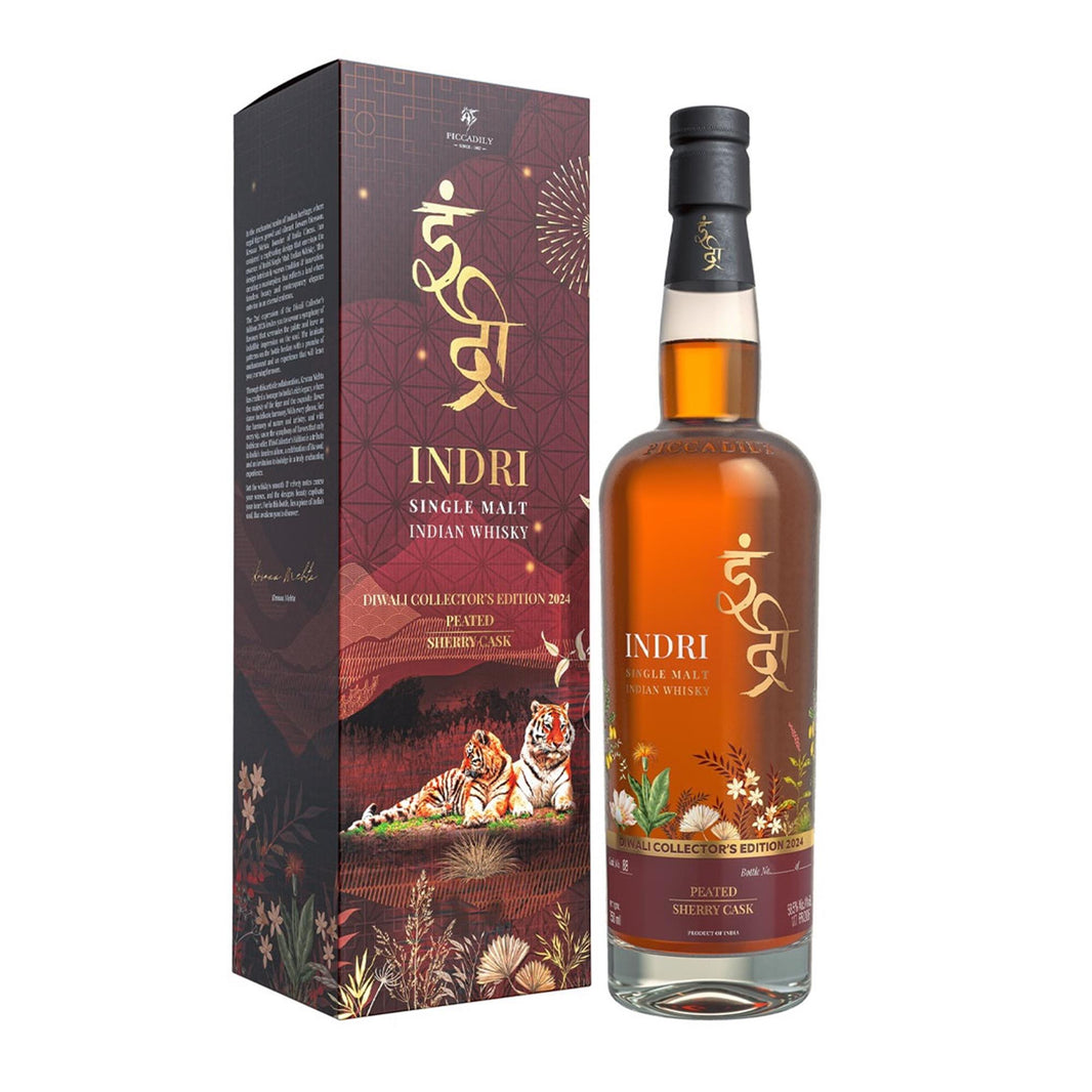 Indri Diwali Collectors Edition 2024 Indian Single Malt Whisky 70cl
