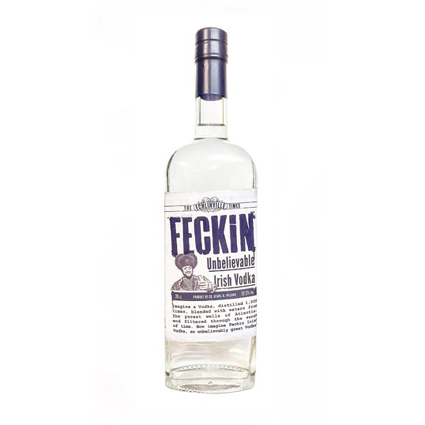 Feckin Unbelievable Irish Vodka 70cl