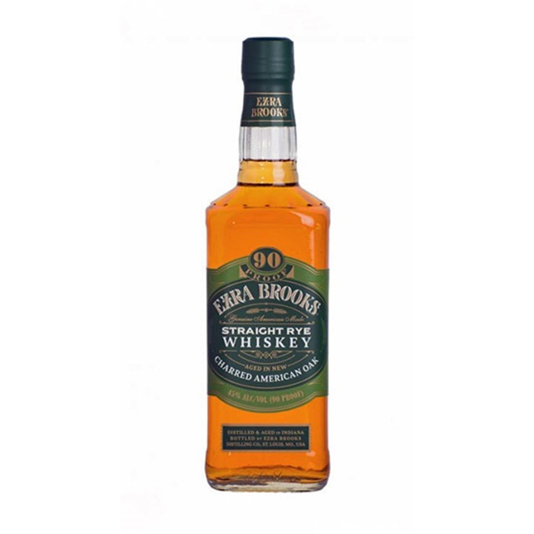 Ezra Brooks Staight Rye Whiskey 70cl
