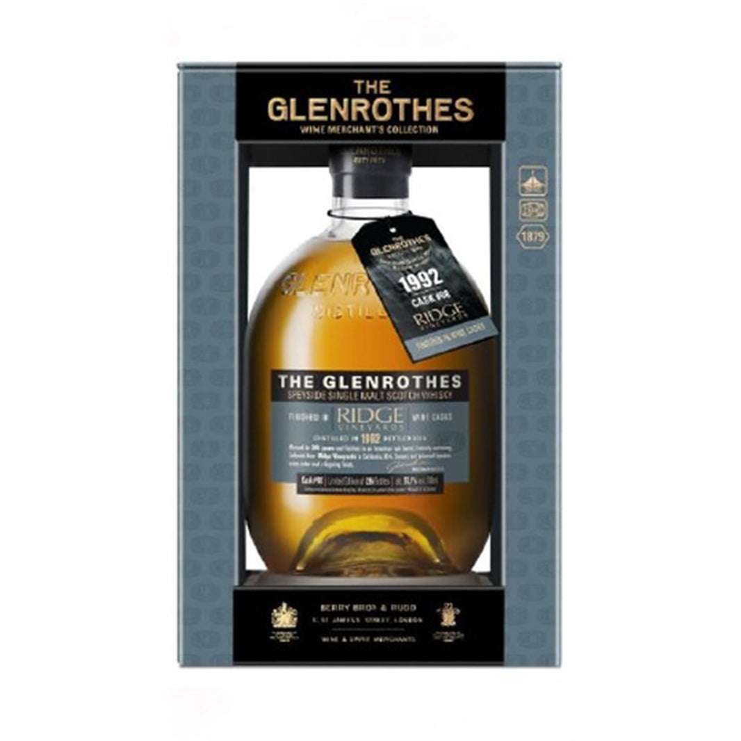 Glenrothes 1992 24 Year Old Ridge Zinfandel Cask Finish Cask #08 55.1% 70cl