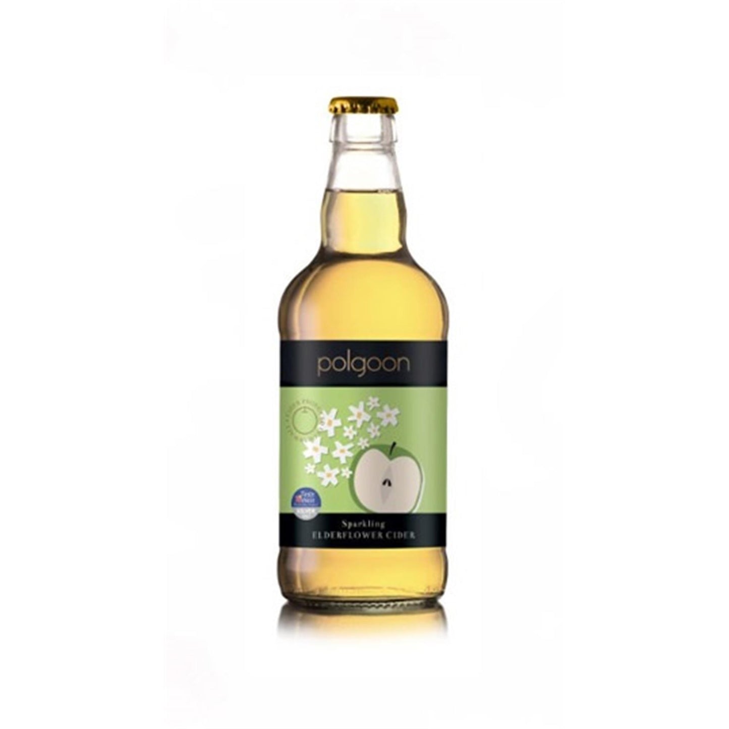 Polgoon Cornish Elderflower Cider 500ml
