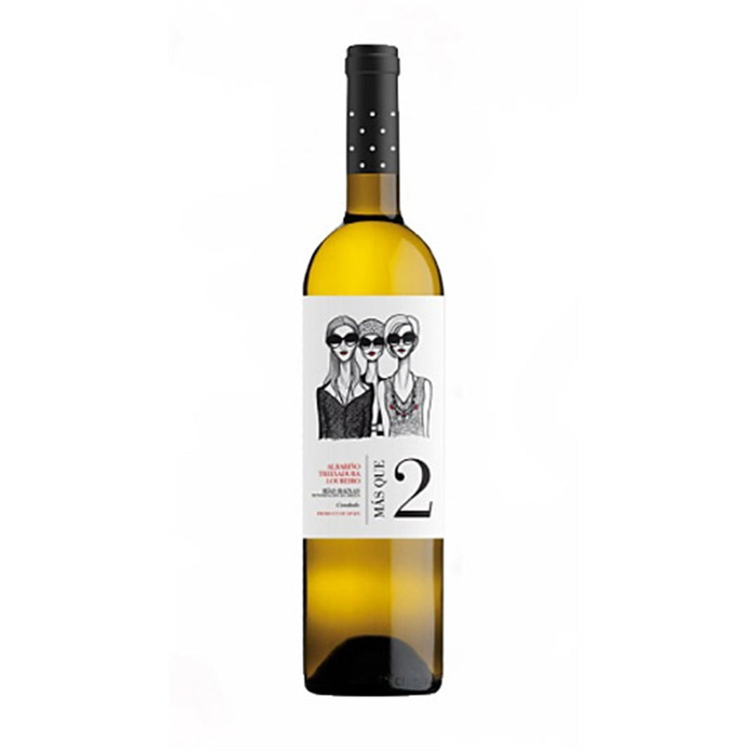 Mas Que 2 Albarino Treixadura Loureiro 2018 75cl