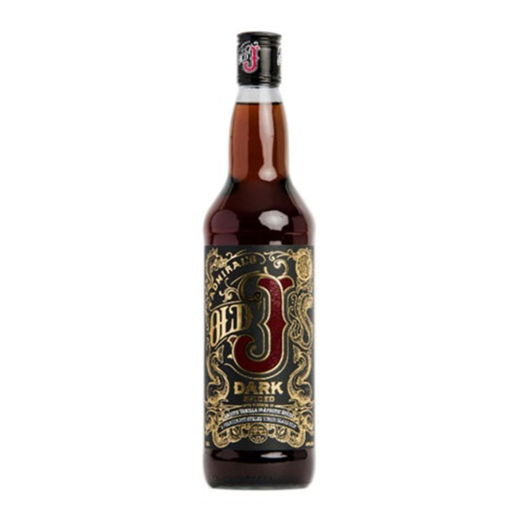 Admiral Vernon's Old J Dark Spiced Rum 70cl