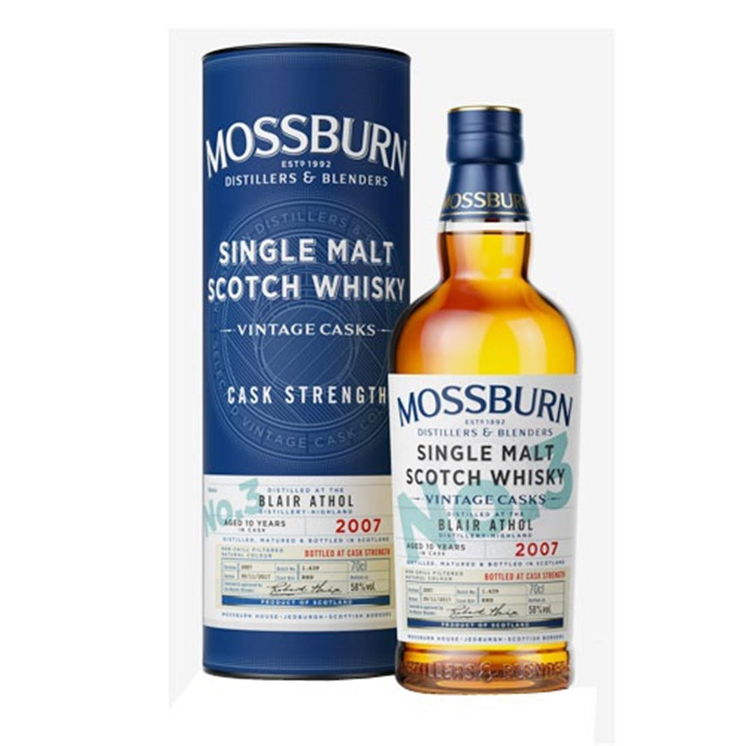 Mossburn No3 Blair Atholl 10 Year Old Highland 70cl
