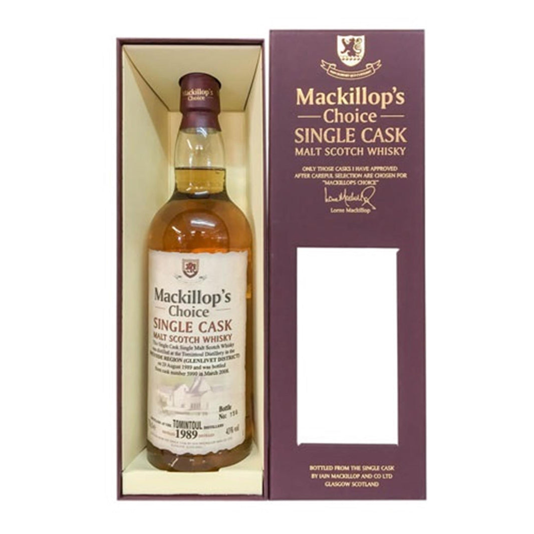 Mackillop's Choice Tomintoul 1989 Cask No5990 70cl