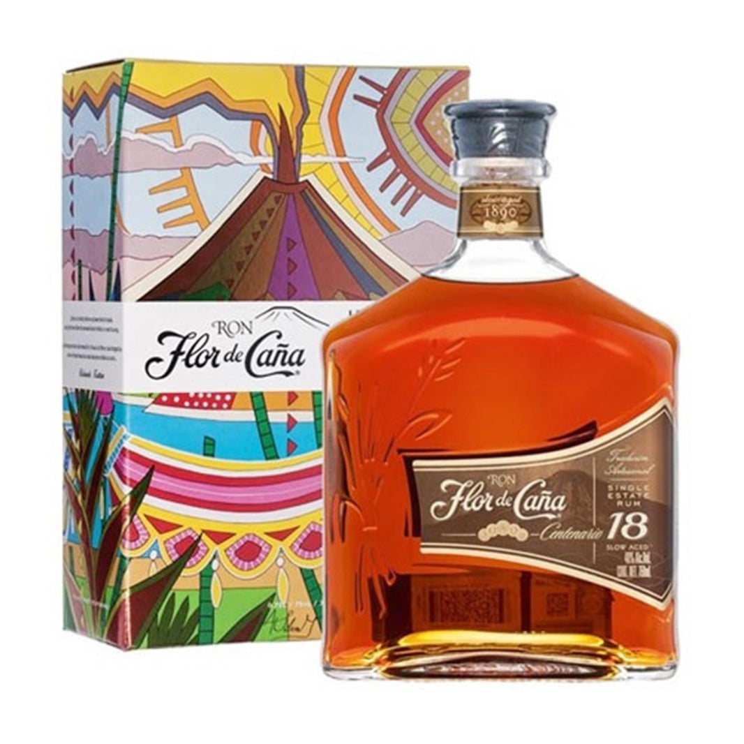 Flor de Cana Rum 18 Year Old Rum 70cl