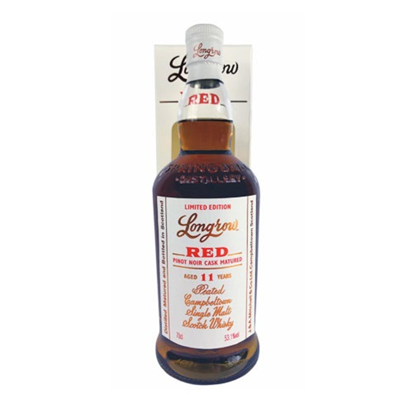 Longrow Red 11 Year Old Pinot Noir Cask Matured 53.1% 70cl