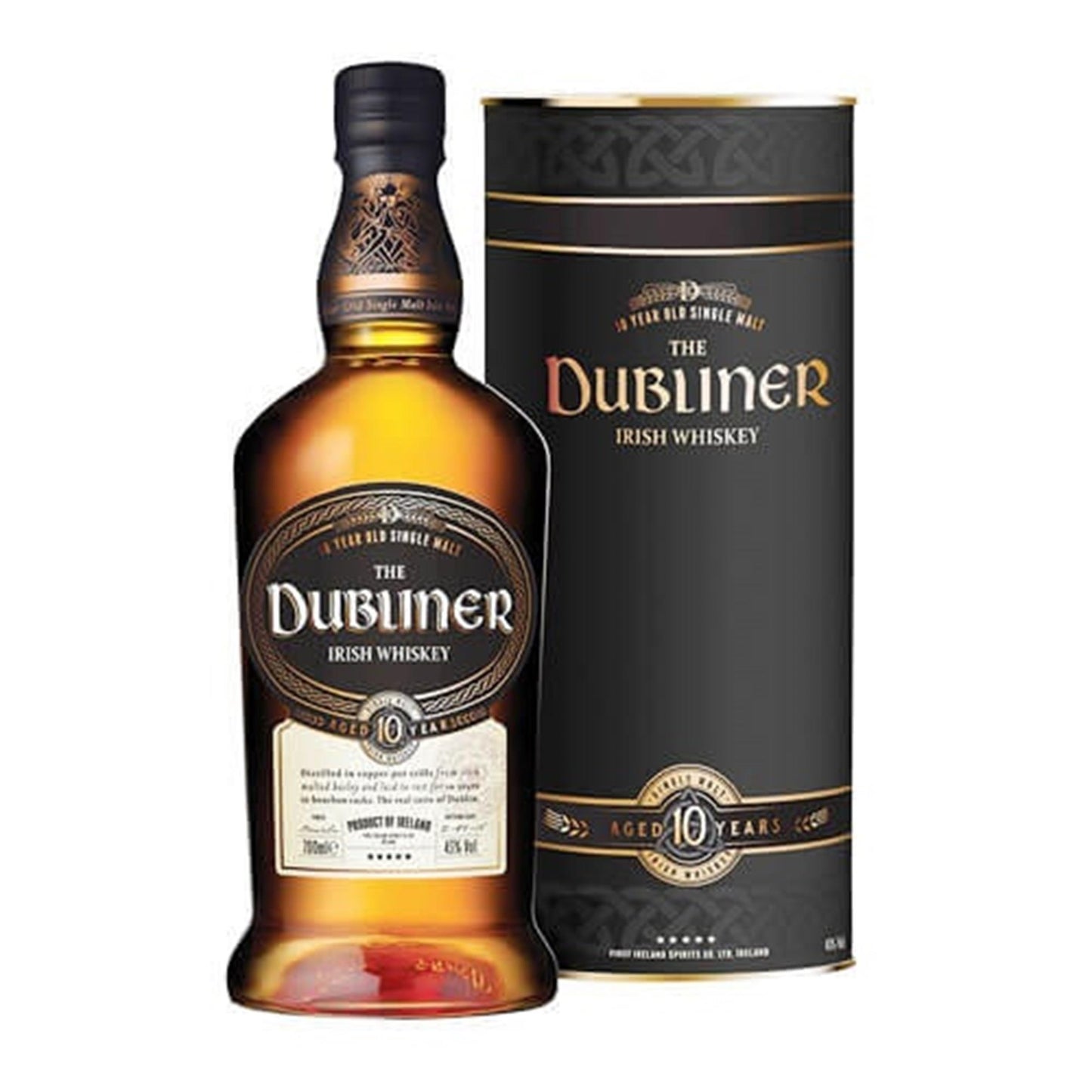 The Dubliner 10 Year Old Irish Whiskey 70cl