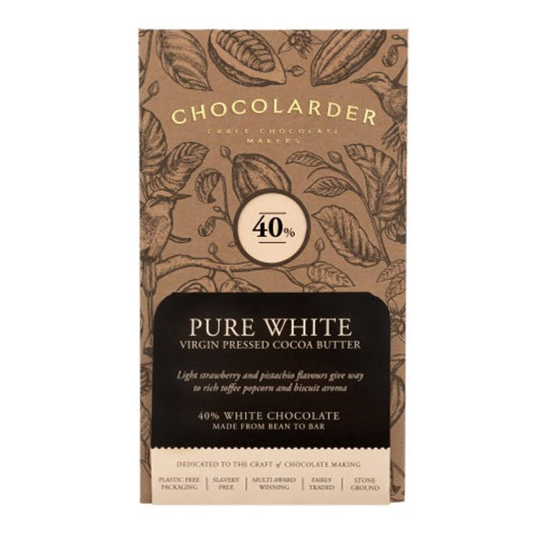 Chocolarder Pure White Chocolate 70g