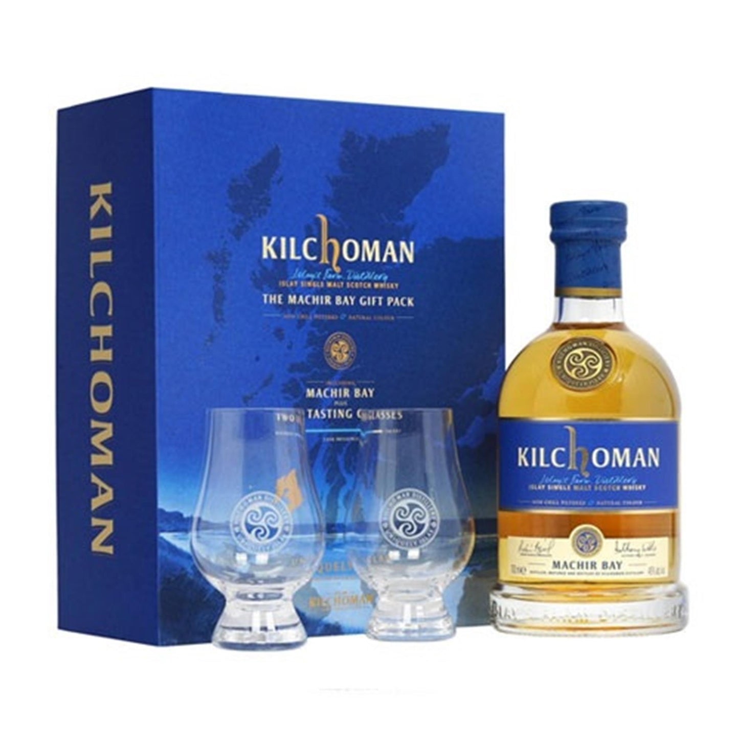 Kilchoman Machir Bay Gift Pack 70cl