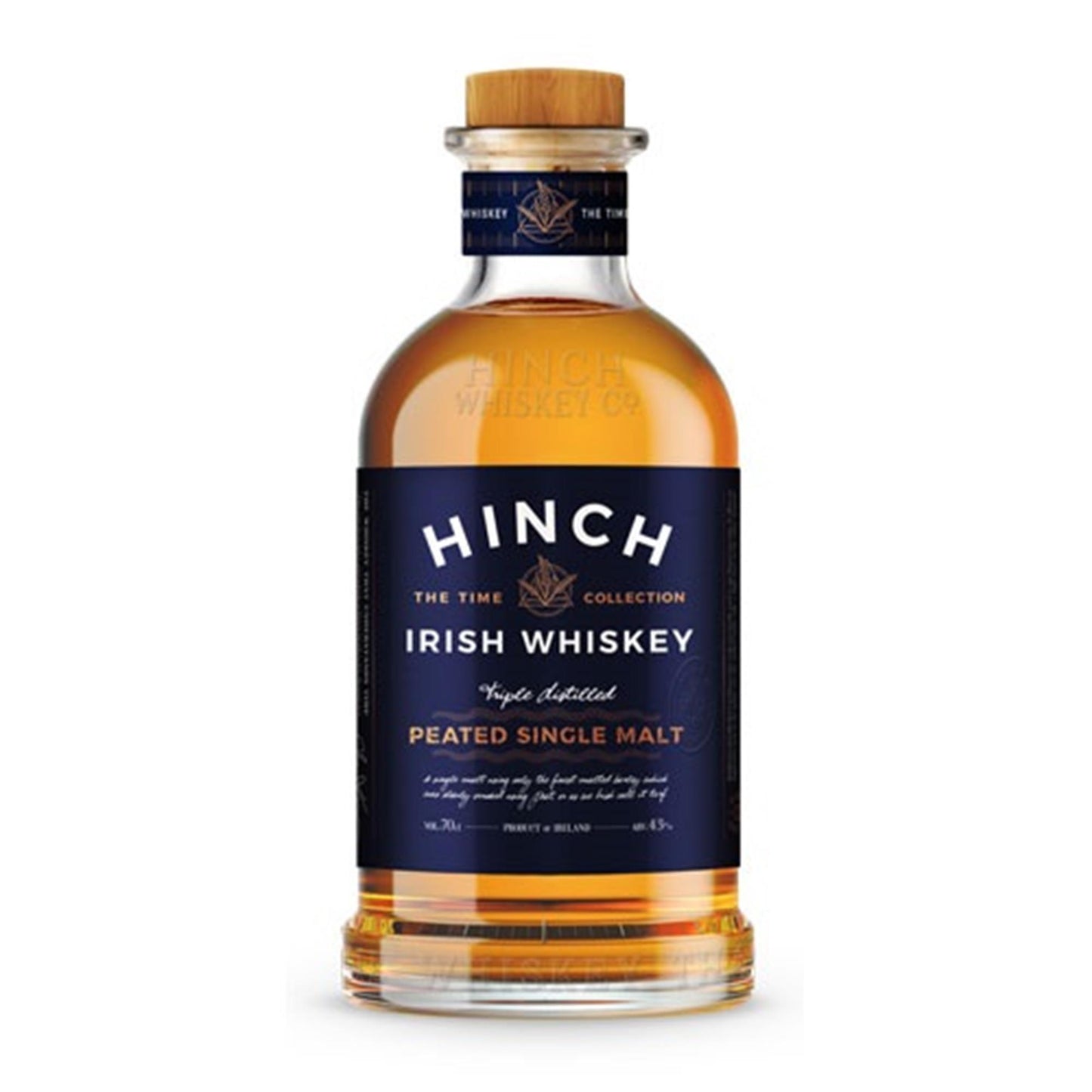 Hinch Peated Single Malt Irish Whiskey 70cl