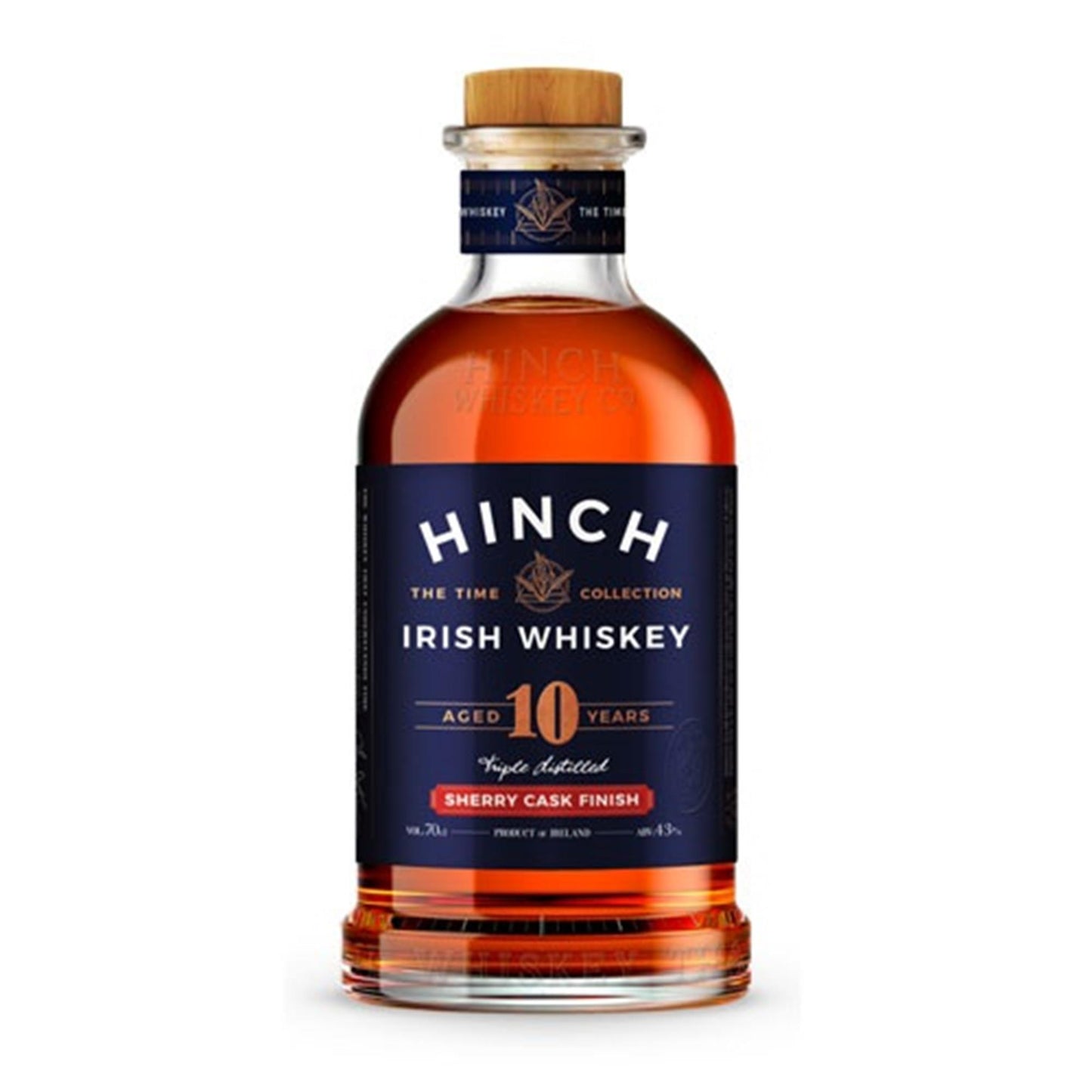 Hinch 10 Year Old Sherry Cask Finish Irish Whiskey 70cl