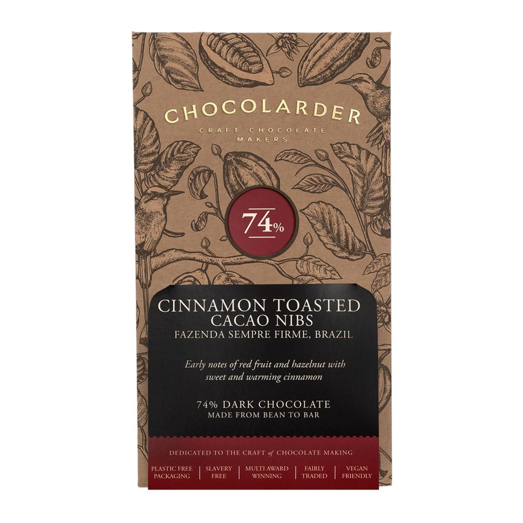 Chocolarder Cinnamon Toasted Nibbed 70g