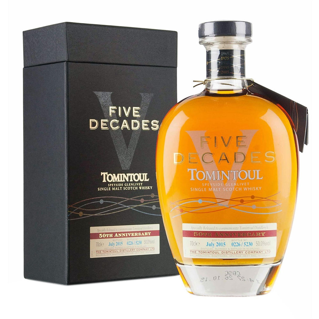 Tomintoul Five Decades 50th Anniversary 70cl