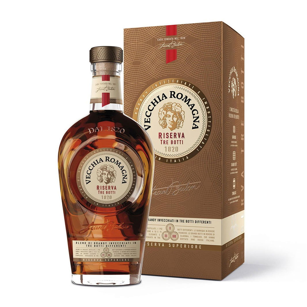 Vecchia Romagna Riserva Tre Botti 1820 70cl