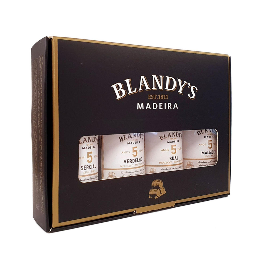 Blandys 5 Year Old Madeira Gift Pack 4 x 5cl