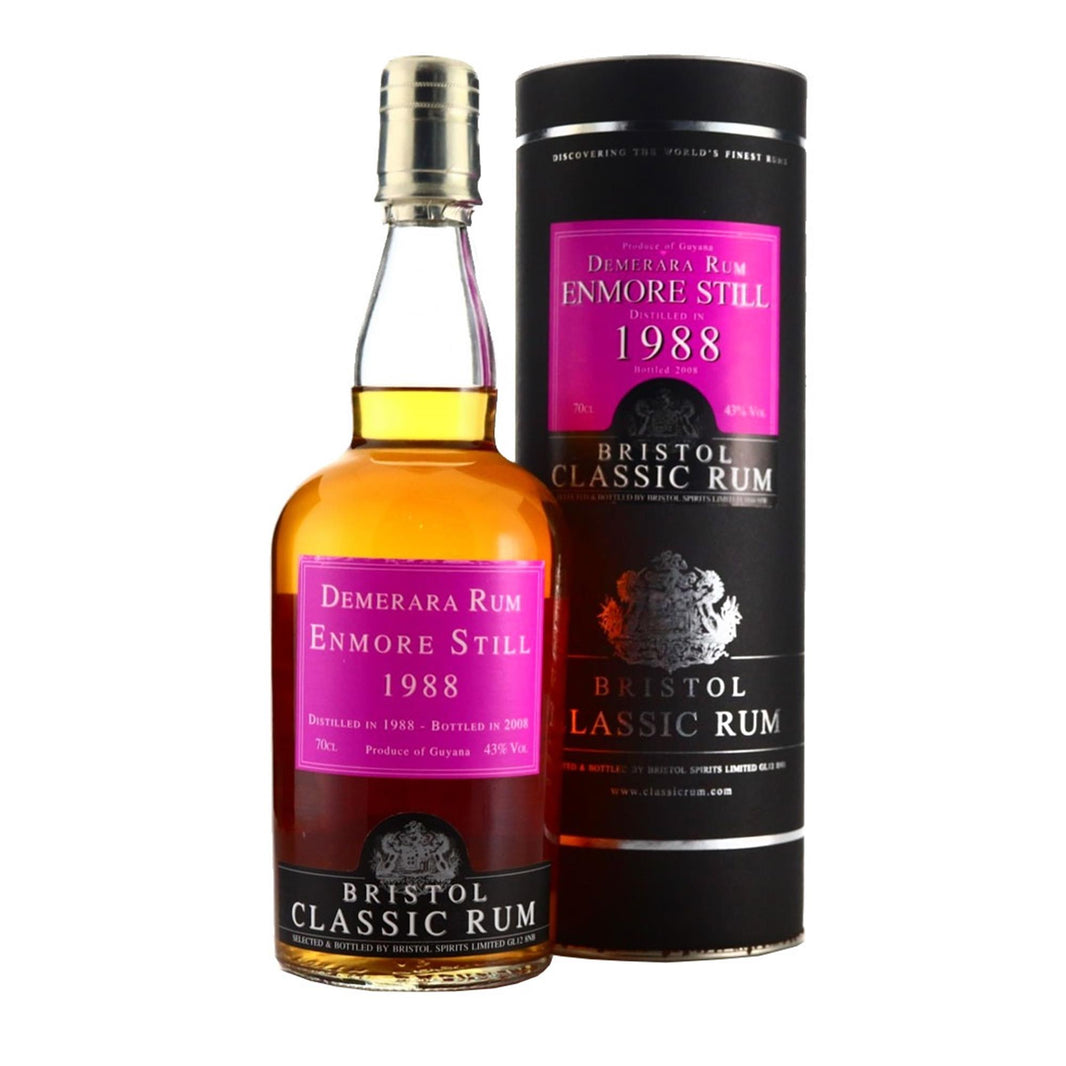 Bristol Classic Enmore Still 1988 20 Year Old Demerara Rum 70cl