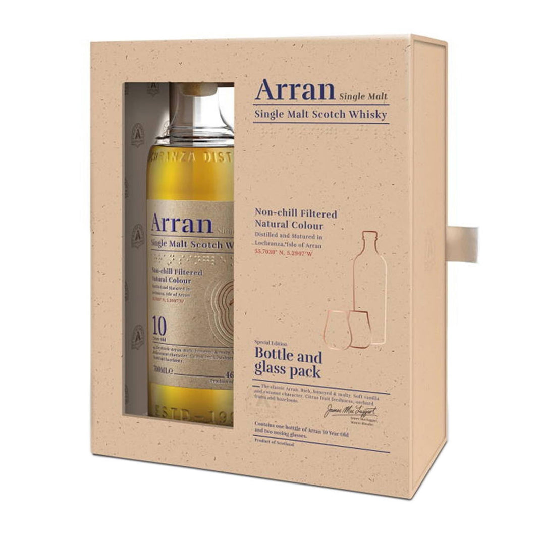 Arran 10 Year Old Glass Pack 70cl